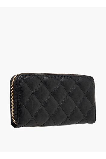 Flora Bella by Shoexpress Flora Bella Quilted Zip Around Wallet - W 19 x H 9.5 x D 2.5 cm