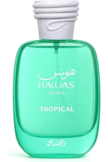 Rasasi Hawas Tropical Eau de Parfum for Men by Rasasi, 100 ml