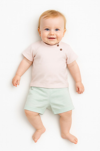 For My Baby T-Shirt Shorts 2 Piece Set