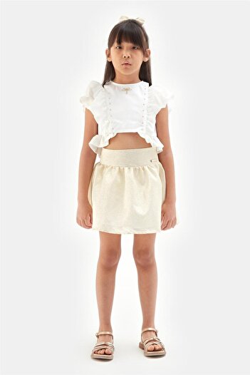 Tyess Girl White Blouse