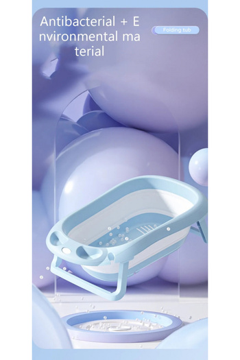 Little Mom Little Mom Bellan Blue Folding Bathtub