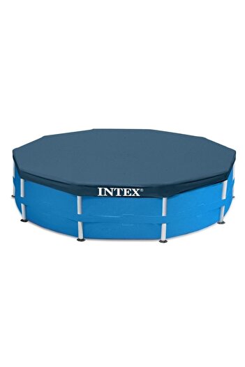 Intex Cover for Pool with Frame, INTEX, 457 cm, Navy Blue