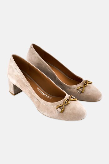 Geox Women D Pheby 50 A Slip On Pumps, Light Grey