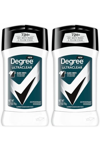 Degree Ultra Clear Antiperspirant Deodorant for Men - 2.7 oz, Pack of 2