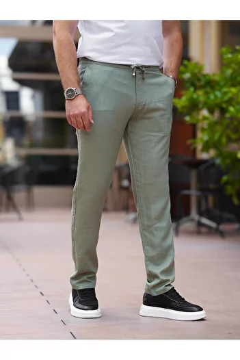 BASEL.CO Linen Jogger Pants
