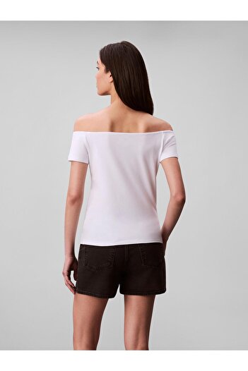 Calvin Klein Monogram Off Shoulder Stretch Co.