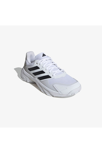 adidas Courtjam Control 3 Men's White Tennis Shoes