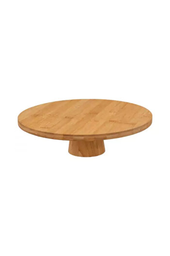 JJA Bamboo footed platter, Home, 28 cm