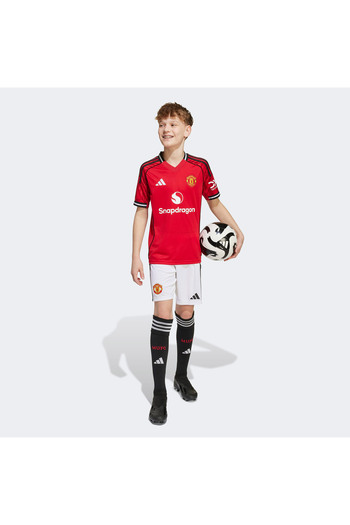 adidas Manchester United 25-26 Home Kids Red Soccer Jersey