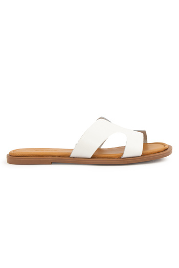 Pegia Genuine Leather Women's Slippers Dg6055