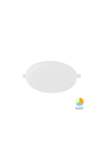 Braytron Panel LED mic SPOT LED ROTUND ST 16W 1650lm 3in1 ALB