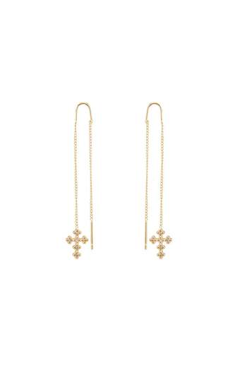 Go Dutch Label Pull Through Cross (gold stainless steel)