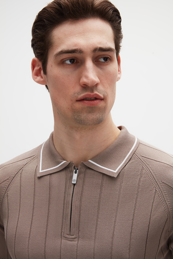 D'S Damat Ds Damat Regular Fit Mink T-Shirt