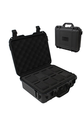 Choice black 8-Grid High-End Watch Case Collection Watch Antique Protection Safety Box Colorful Sponge Thic