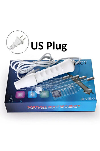 Choice US Plug 4 in 1 High Frequency Skin Therapy Wand Machine Microcurrent Massage Skin Rejuvenation Tight
