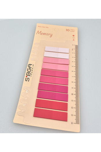 sibga tasarım Transparent Colored Postit Post-it Post It.Bookmark Bookmark Postit Sticker Note Paper 200 Sheets