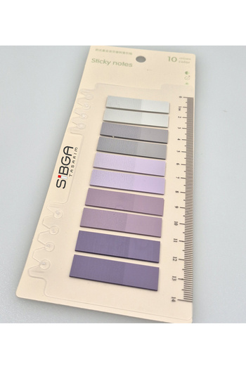 sibga tasarım Transparent Colored Postit Post-it Post It.Bookmark Bookmark Postit Sticker Note Paper 200 Sheets