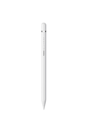 Baseus Rysik stylus do iPad z aktywną wymienną końcówką Smooth Writing 2 + kabel USB-A biały