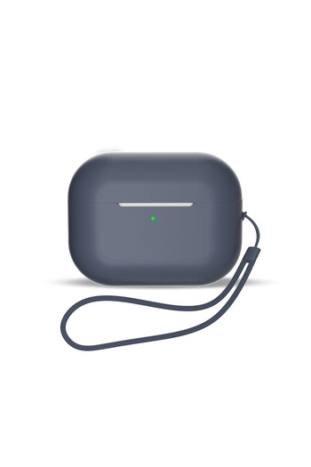 Hurtel Husă din silicon pentru AirPods 3 + curea de încheietură albastră