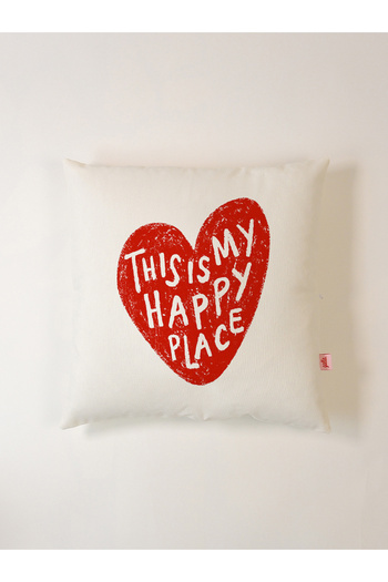 Galia Tasarım My Happy Place - Pillow Case 45X45 cm