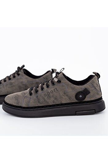 FASHION Men's Sports Shoes 752 Grey-Black