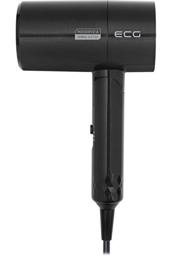 ECG Modifica Nera Ionizing Hair Dryer, 1600 W, 2 temperature levels, concentrator, black