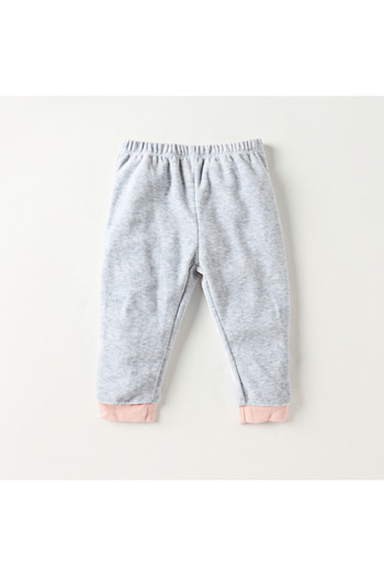 giggles Bunny and Bear Applique Long Sleeves T-shirt and Pyjama Set