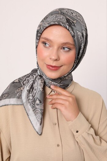 Levidor Ethnic Shawl Pattern Sparkling Crystal Scarf