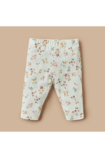 Juniors All-Over Floral Print T-shirt and Pyjama Set