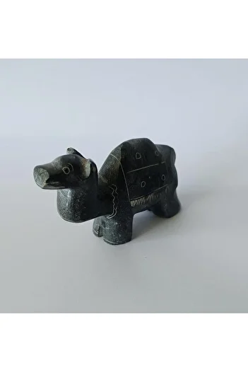 Hd Marketim Camel Figurine Natural Black Onix Stone Marble Animal Sculpture Home Office Desk Ornament Decorative Object
