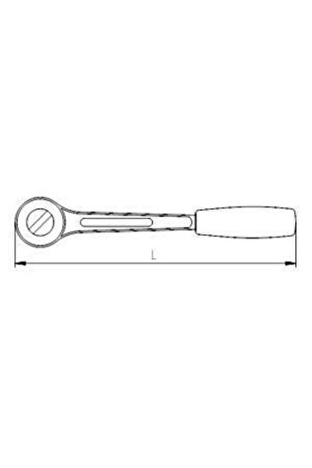 MAU CAT Elta 1514 1/2'' Ratchet Arm 250 mm
