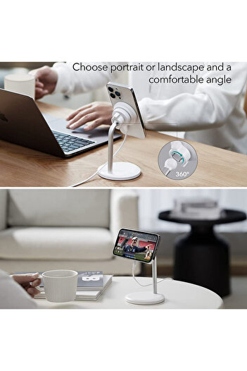 ESR Apple MagSafe Wireless Charger - HaloLock Shift - White