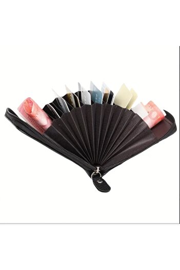 ORGANICYOU GUANGZHOU Κομψό πορτοφόλι RFID Blocking για γυναίκες/άντρες - με φερμουάρ