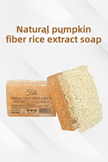 KIRINTI 2000 NATURAL PUMPKIN LIFE RICE EXTRACT SOAP 100 G