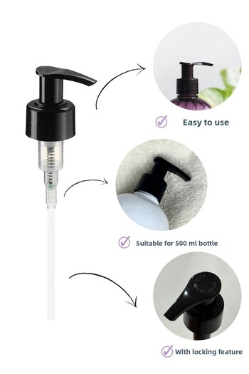homence 24mm Double Replacement Soap Pump Set - 2 Pcs