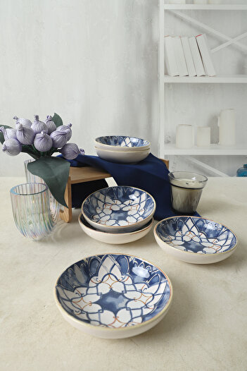 Keramika Wave Flow Ring Snack Bowl / Μπολ σάλτσας 13 cm 6 τεμάχια 22750