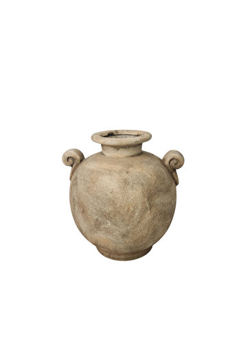 Generic Luxury vase for elegant home decor, outdoor gardens and balconies, size (24*24*26 cm) (3 kg)