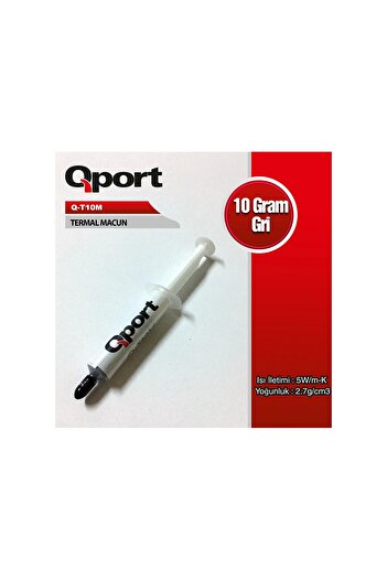 Qport Termal Macun Gri 10 Gr Q-T10M