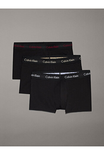Calvin Klein Erkek 3'Lü Low Rise Trunk Boxer