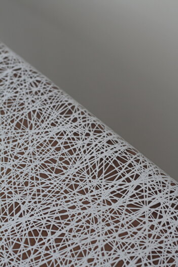 Soft Kare Luxury Straw Pattern Pvc Transparent Coated Oilcloth Tablecloth Waterproof, Wipeable, and Durable