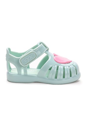 IGOR Children's Velcro Sandals S10310 Tobby Gloss Love