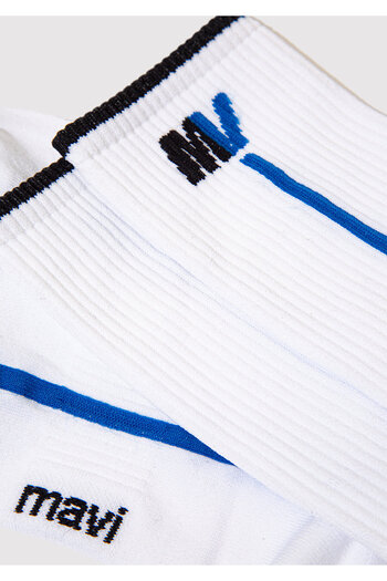 Mavi White Socket Socks 0911746-20843