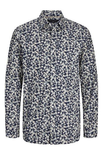 Jack & Jones Hemd LEEDS Langarmhemd