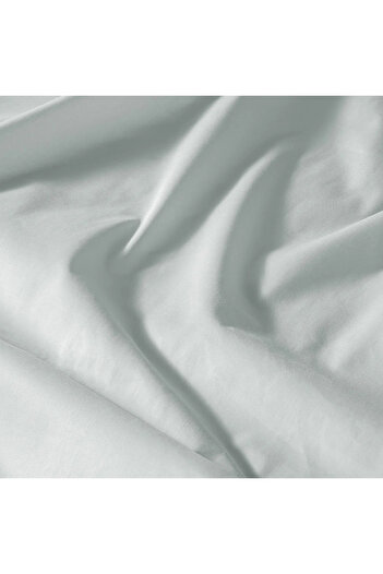 Penelope 100% Cotton Percale Fitted Sheet 160X200 cm Blue - Pure Series