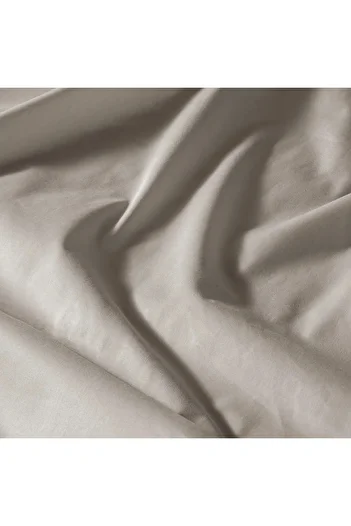Penelope 100% Cotton Percale Fitted Sheet 180X200 cm Stone Color - Pure Series