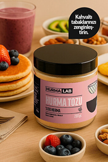 HurmaLab Hurma Tozu 280 gr. 2'li Ekonomik Paket
