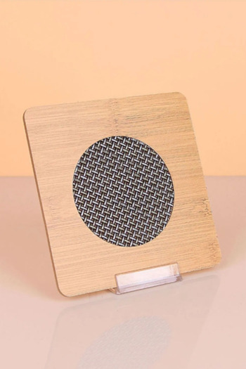 WAPPA 1 PCS Wooden Trivet Pot Pan Teapot Coaster 16 CM