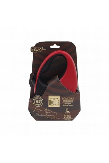 Doggie Automatic Dog Collar Soft Series Large Red