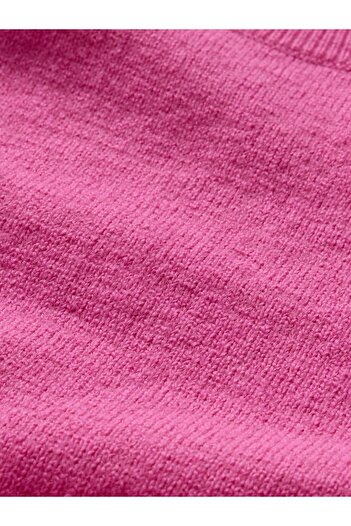GAP Kadın Pembe CashSoft Crop Bluz