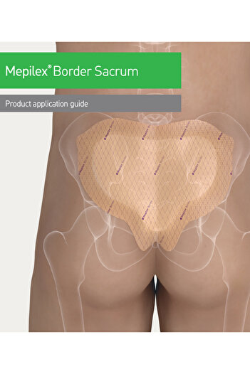 MÖLNLYCKE HEALTH CARE Mepilex plasters 22cm*25cm for difficult wounds and bedsores (box: five pieces)